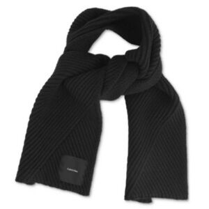 Calvin Klein Ribbed Knit Scarves (Set of 2)
